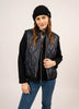 NEW MAELIE Navy Quilted Vest