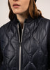 NEW MAELIE Navy Quilted Vest