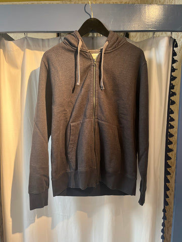 Jersey Knit Charcoal Hoody by Hartford Paris