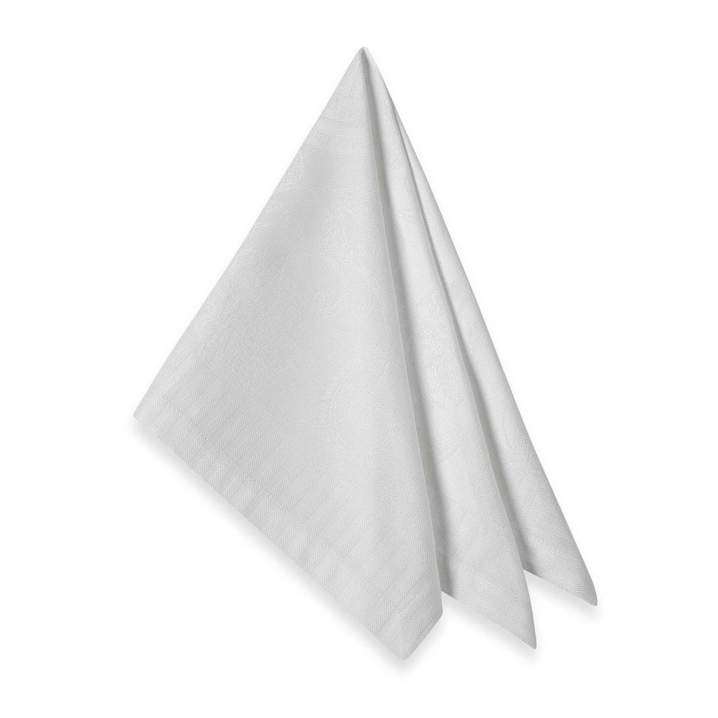 Apolline White Cotton Napkin Set by Garnier Thiebaut - The Perfect Provenance