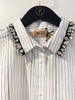 Gem Collar Dress Shirt by No.21