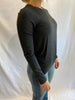 Solid Long Sleeve in Dark Grey by TONET