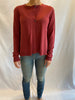 Red Cardigan by TONET - The Perfect Provenance