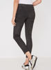 Suede Leather Pants in Iron by Repeat Cashmere