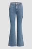 Faye Utility Ultra High-Rise Bootcut Jeans by Hudson