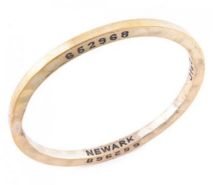 Caliber Collection Las Vegas Brass Bangle Unisex Small Bronze Street Wear JZZ439 Michael Kors Two-Tone Stainless Steel Watch main image 3