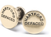 Brass, Steel or Coal  Cuff Links by The Caliber Collection - The Perfect Provenance