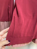 Red Cardigan by TONET - The Perfect Provenance