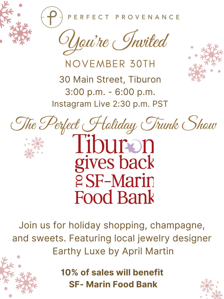 Tiburon Gives Back & The Perfect Holiday Trunk Show