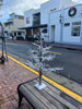 Festive White Snowy  Tree