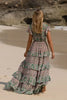 NEW Icy Dress in Turqoise & Green by Miss June