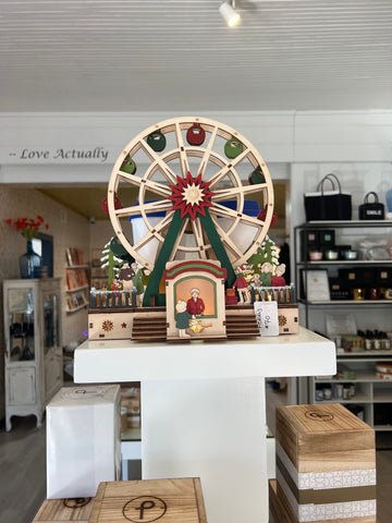 Lighted Ferris Wheel by 180 Degrees