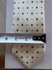 Cream Patterned Silk Tie by Marzullo - The Perfect Provenance
