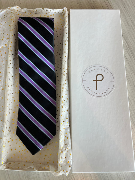 Best of Class Stripe Tie by Robert Talbot