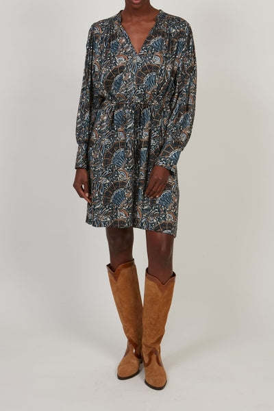 Rissa Dress in Navy by Hartford