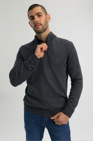Fidan Grey Pullover Sweater by Benson & Cherry