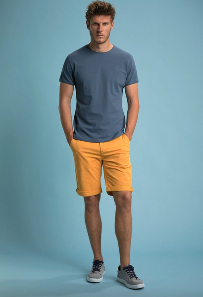 Twist Tee Shirt in Anthracite by Benson & Cherry