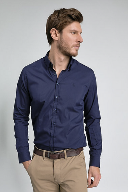 Lupin Classic Shirt in Ciel by Benson & Cherry - The Perfect Provenance