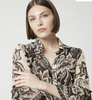 Garance Top in Black & Beige by Miss June Paris - The Perfect Provenance