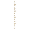 Handmade Paper Heart Garland by Fiorira Un Giardino