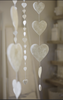 Handmade Paper Heart Garland by Fiorira Un Giardino