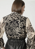 Garance Top in Black & Beige by Miss June Paris - The Perfect Provenance