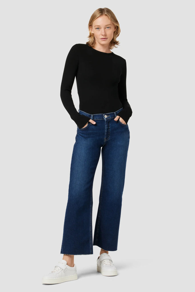 NEW Rosie High Rise Wide Leg Ankle Jean in Mogul Wash by Hudson Jeans – The  Perfect Provenance
