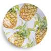 Aloha Pineapple Melamine Salad or Dinner Plates by QSquared