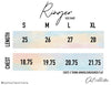 WEST COAST Ringer Graphic T-Shirt: NATURAL/BLK / M