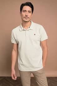 Gesbio Beige Polo by Benson & Cherry