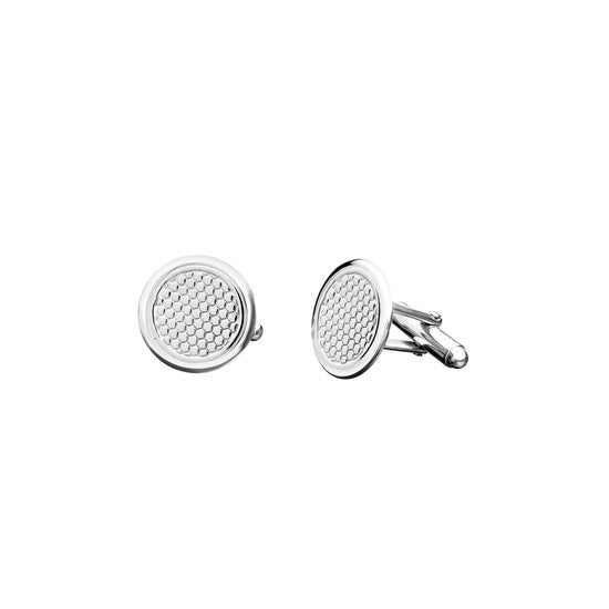Madison 6 Silverplated Cufflinks by Christofle - The Perfect Provenance