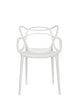 Masters Chairs Set of 2 in White by Kartell FLOOR SAMPLE