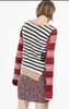 Asymmetric Multicolored Sweater by No. 21