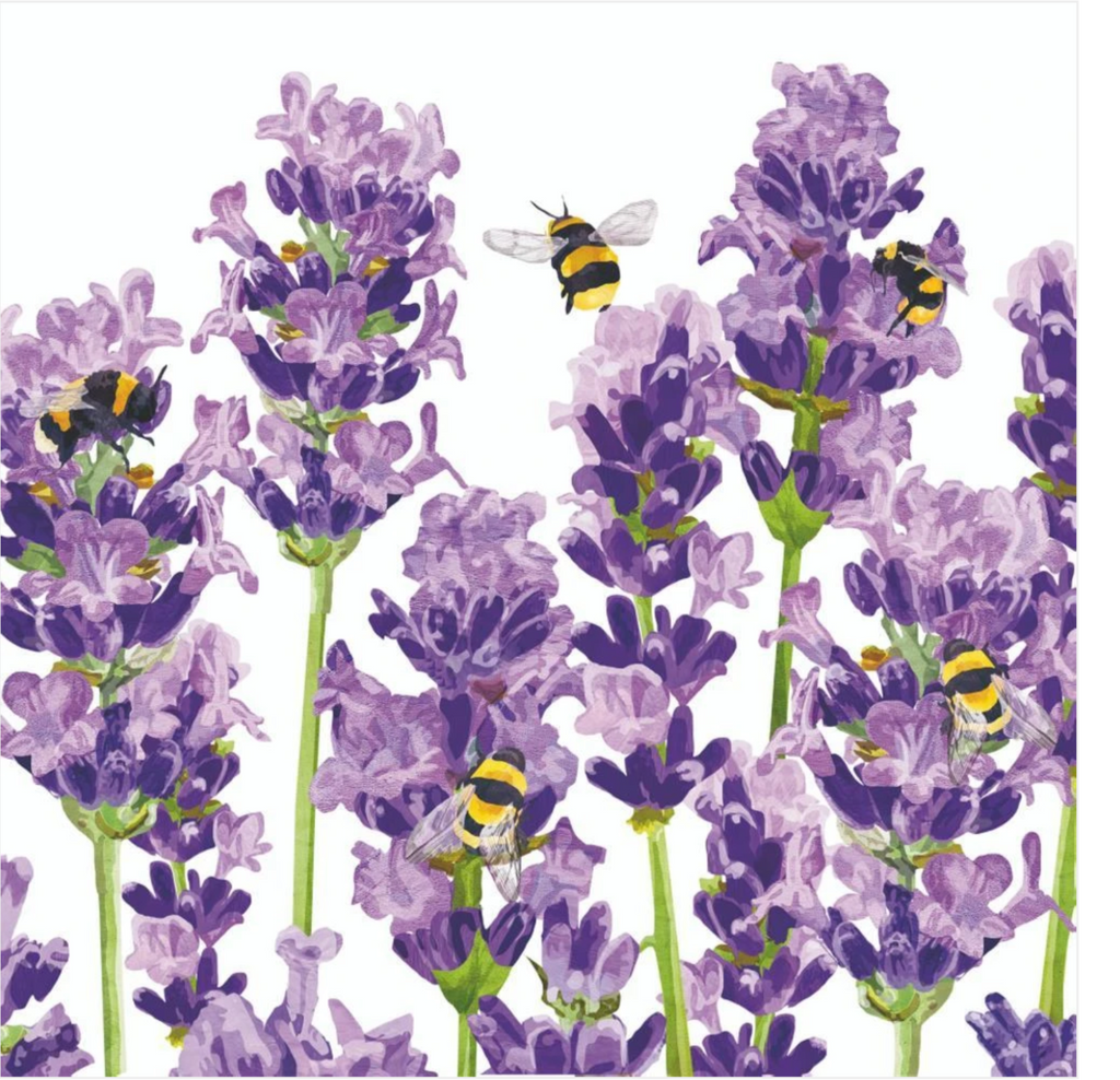 Bees & Lavender Napkins