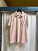 Cotton Polo in Faded Pink by Hartford Paris