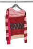 Asymmetric Multicolored Sweater by No. 21