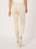 Soft Skinny Jeans in Ivory by Repeat Cashmere