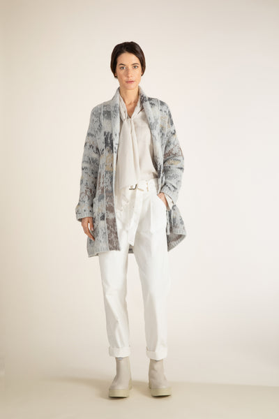 Patterned Knit Cardigan by TONET - The Perfect Provenance