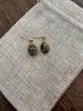 Oval Stud Earrings in Gold by Merveilles du Monde