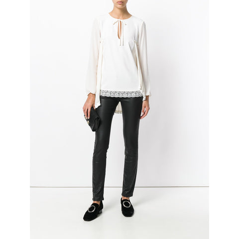 Off White Laced Blouse by Twin Set - The Perfect Provenance