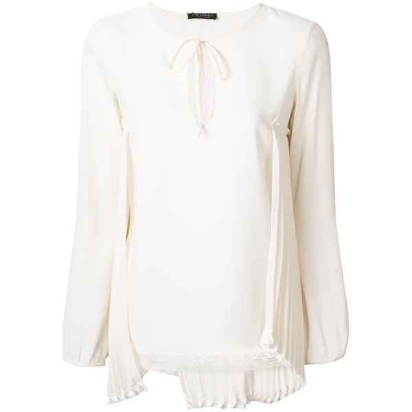 Cream Laced Blouse by Twin Set – The Perfect Provenance