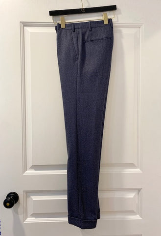 Blue Dress Trousers by Paul Taylor - The Perfect Provenance