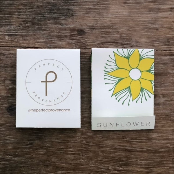 Sunflower Seed Packet - The Perfect Provenance