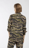 Camo Button Down Pajama Jacket by No.21