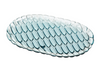 Jellies Oval Tray in Crystal or Blue by Kartell