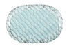 Jellies Oval Tray in Crystal or Blue by Kartell