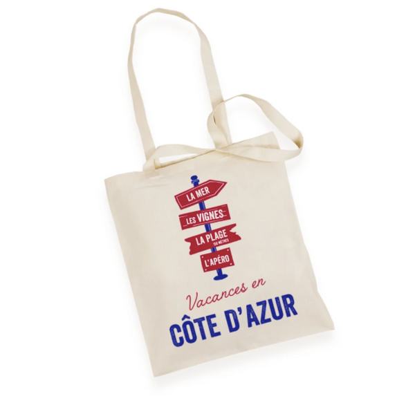 TISSAGE DE L’OUEST VACANCES EN COTE D'AZUR BAG - The Perfect Provenance
