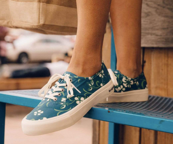 Legend Hoffman Blue & Green Sneaker by SeaVees - The Perfect Provenance