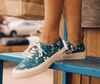 Legend Hoffman Blue & Green Sneaker by SeaVees