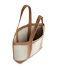 Large Wool Cabas Bag in Caramel by Vanessa Bruno